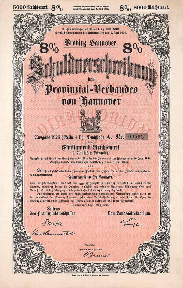 Provinzial-Verband von Hannover