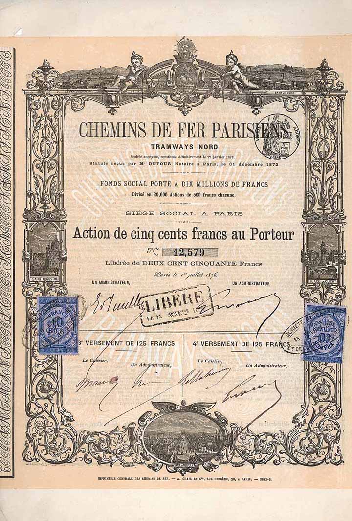 C.d.F. Parisiens Tramways Nord