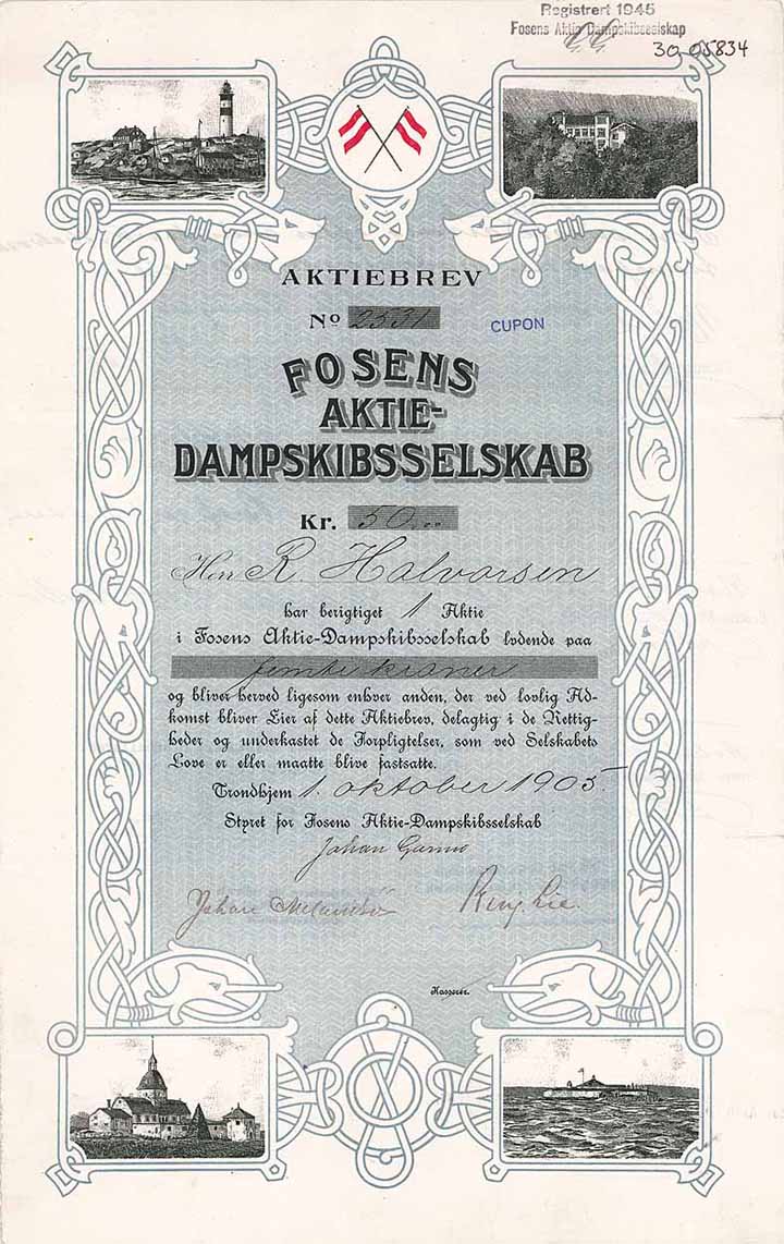 Fosens Aktie-Dampskibsselskab