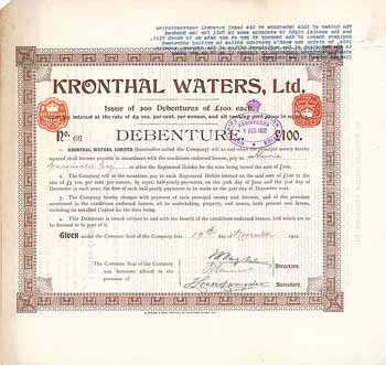 Kronthal Waters, Ltd.