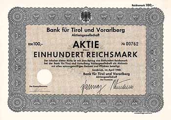 Bank für Tirol und Vorarlberg