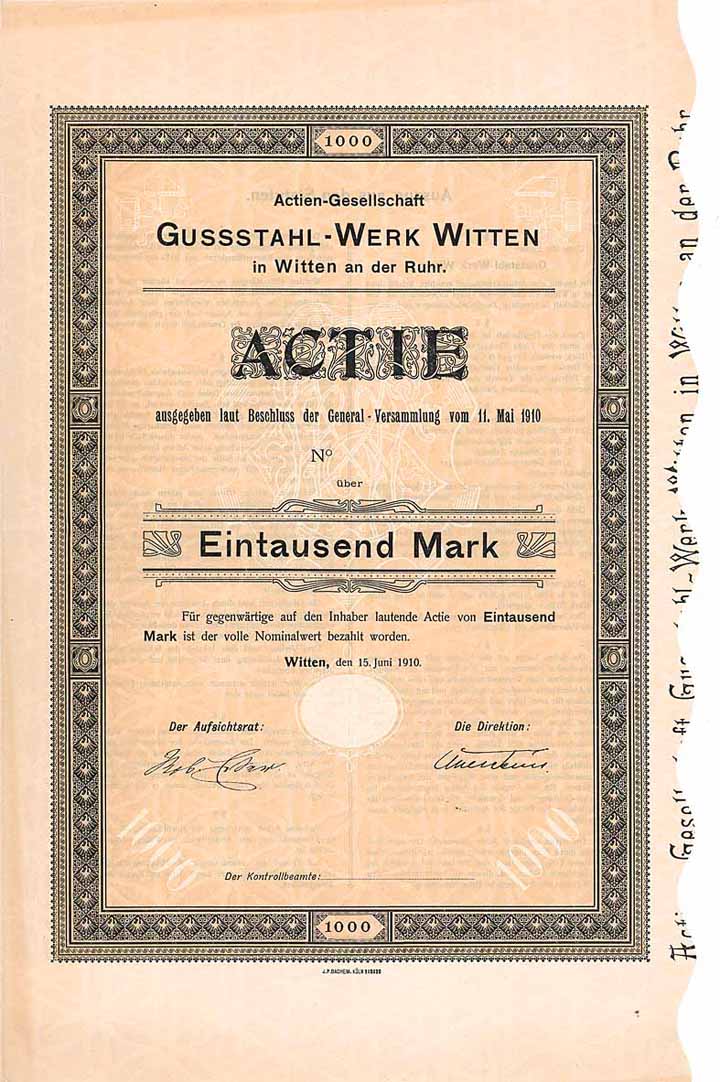 AG Gussstahl-Werk Witten