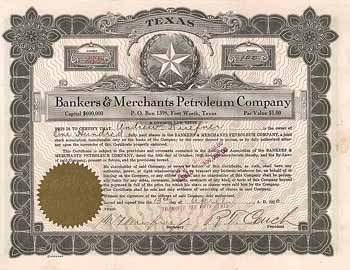 Bankers & Merchants Petroleum Co.