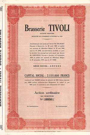 Brasserie TIVOLI S.A.
