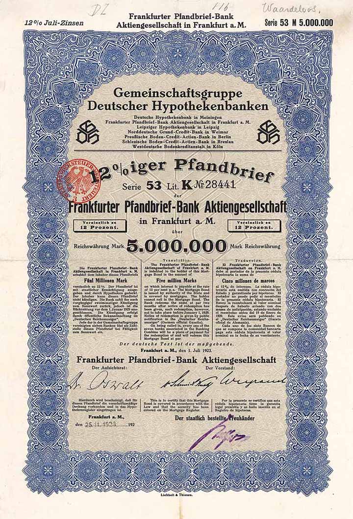 Frankfurter Pfandbrief-Bank AG