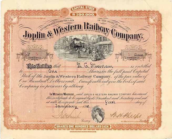 Joplin & Western Railway