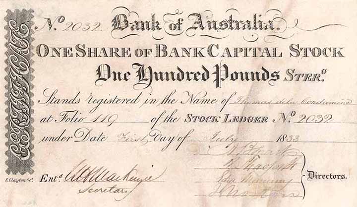 Bank of Australia