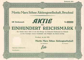 Moritz Marx Söhne AG