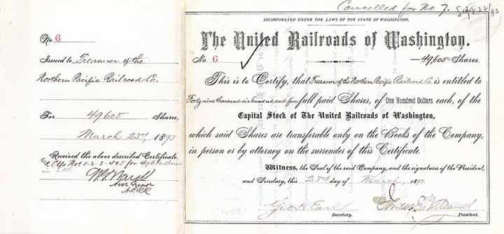 United Railroads of Washington