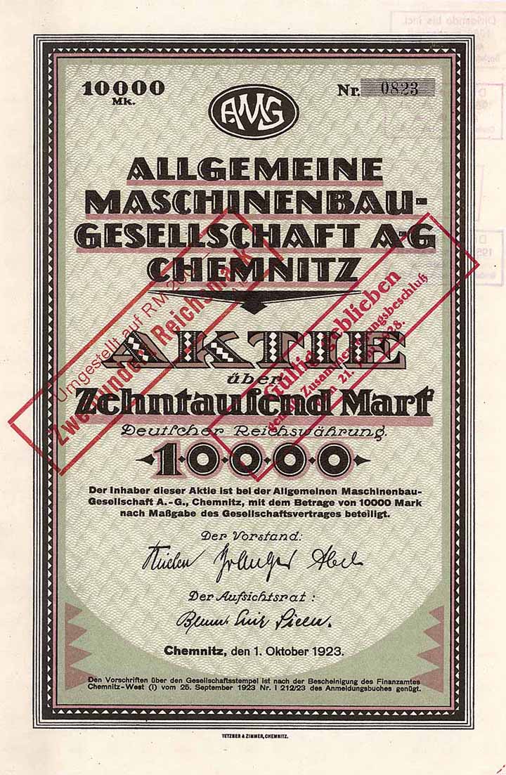 Allgemeine Maschinenbau-Gesellschaft AG