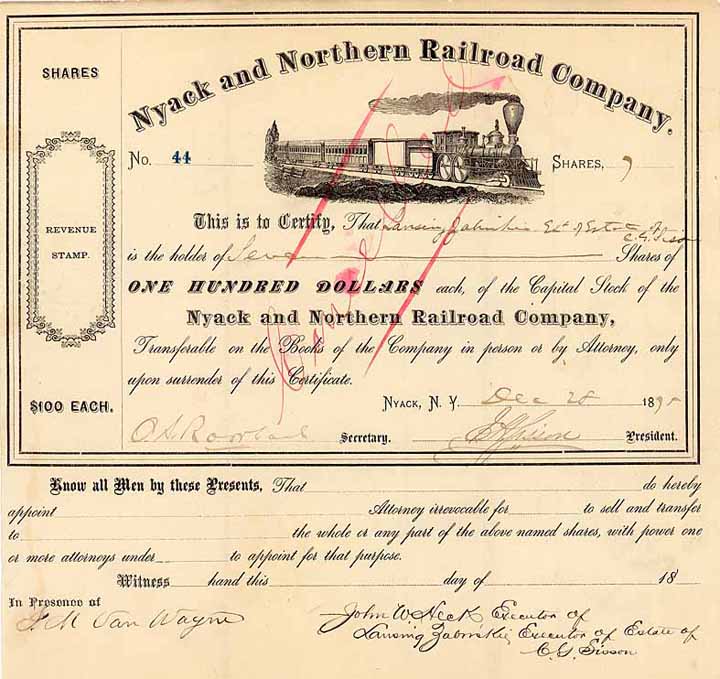 Nyack & Northern Railroad