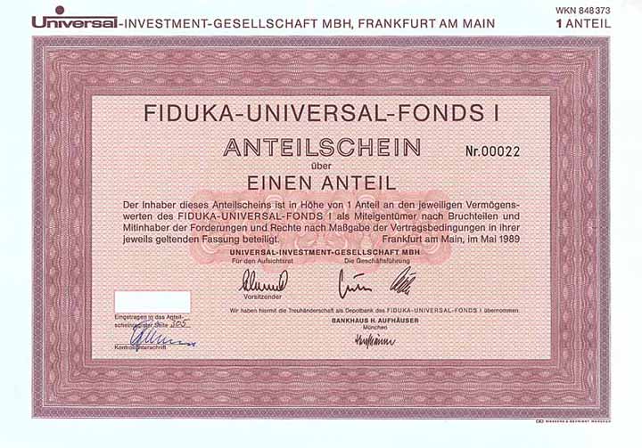 Universal-Investment-Gesellschaft mbH