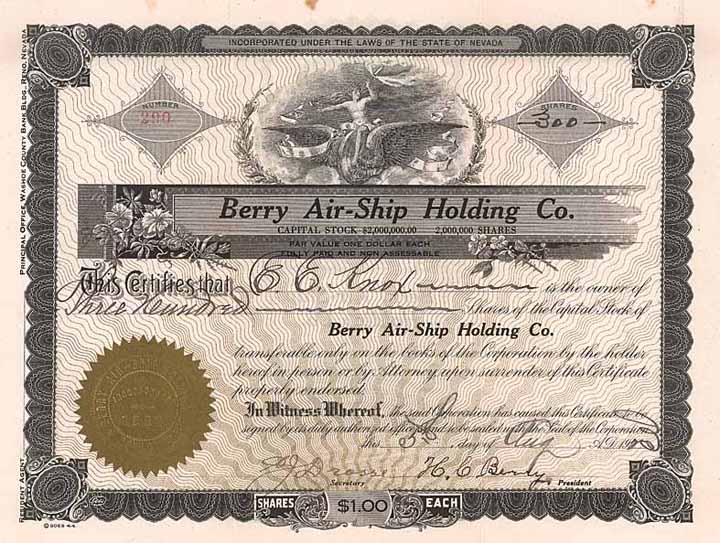 Berry Air-Ship Holding Co.