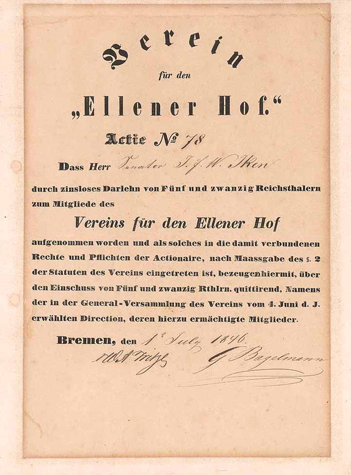 Verein für den Ellener Hof