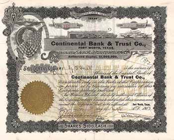 Continental Bank and Trust Co.