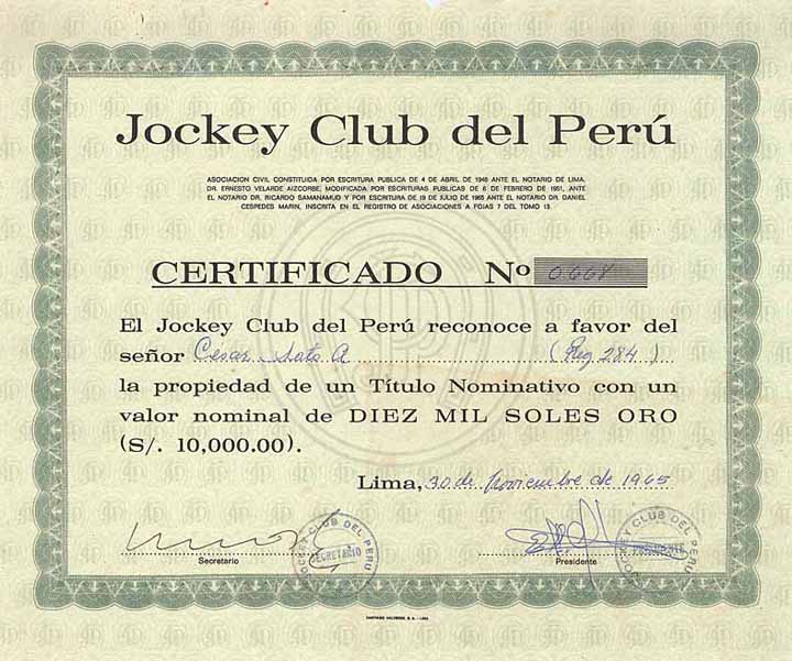 Jockey Club del Perú