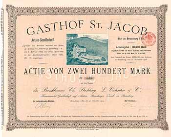 Gasthof St. Jacob AG