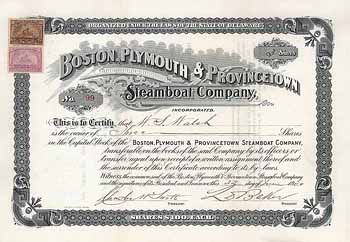 Boston, Plymouth & Provincetown Steamboat Co.