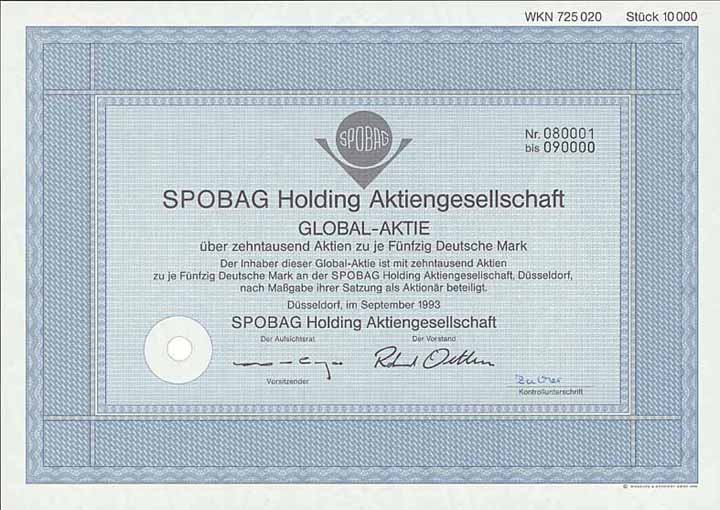 SPOBAG Holding AG