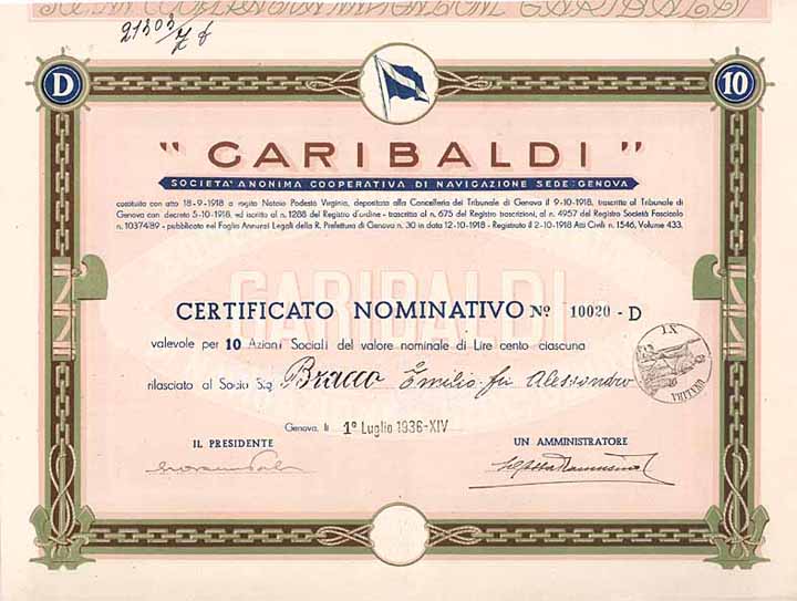 Garibaldi S.A. Cooperativa di Navigazione