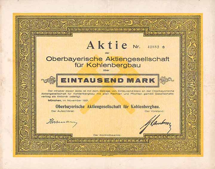 Oberbayerische AG für Kohlenbergbau