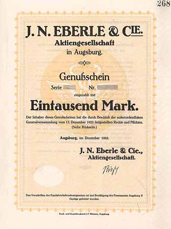 J. N. Eberle & Cie. AG