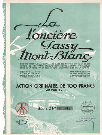 La Fonciere Passy Mont-Blanc S.A.
