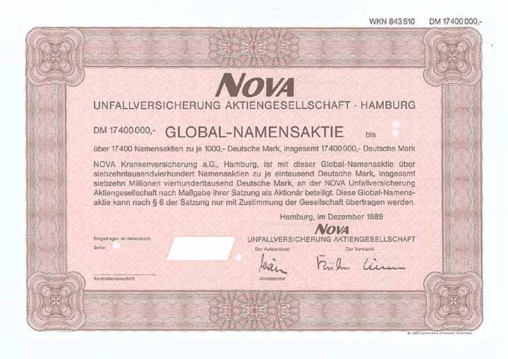 NOVA Unfallversicherung AG