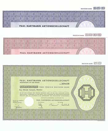 Paul Hartmann AG (6 Stücke)