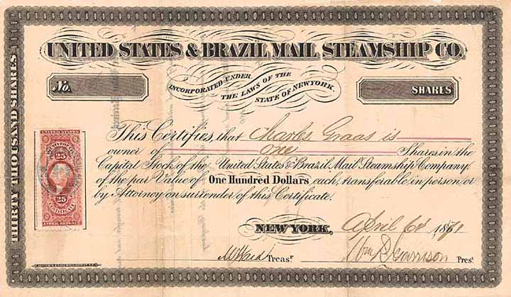 United States & Brazil Mail Steamship Co.