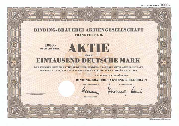 Binding-Brauerei AG