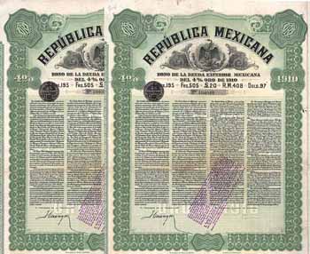 Republica Mexicana (2 Stücke)