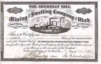 Sheridan Hill Mining and Smelting Co. of Utah