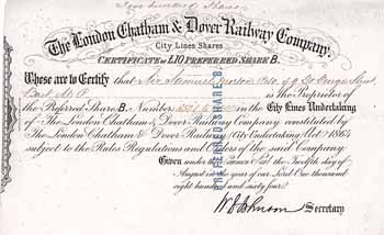 London Chatham & Dover Railway Co.