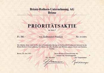 Brienz-Rothorn-Unternehmung AG