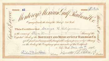 Monterey & Mexican Gulf Railroad