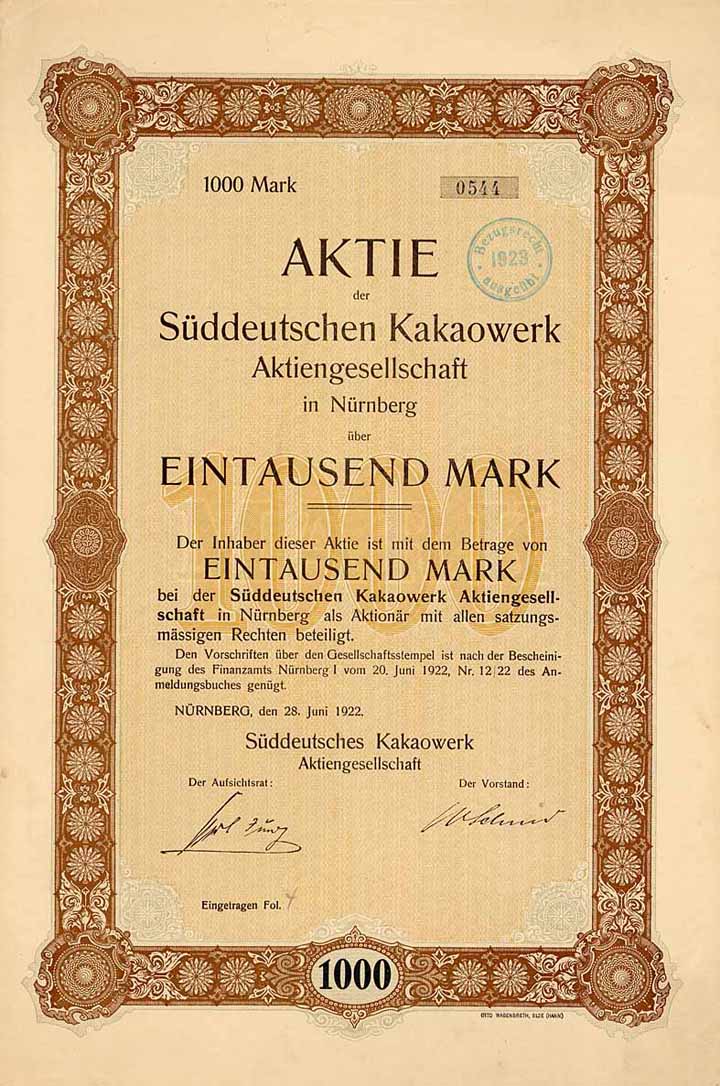 Süddeutsches Kakaowerk AG