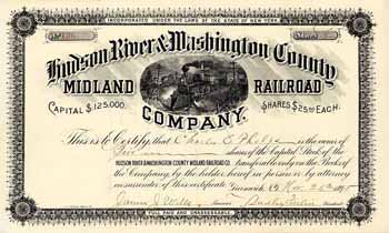 Hudson River & Washington County Midland Railroad