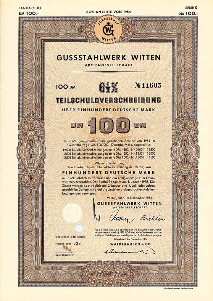 Gussstahlwerk Witten AG