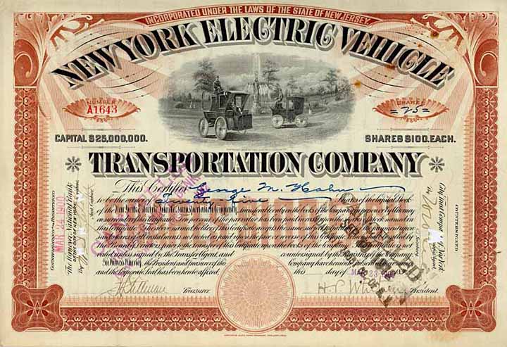 New York Electric Vehicle Transportation Co.