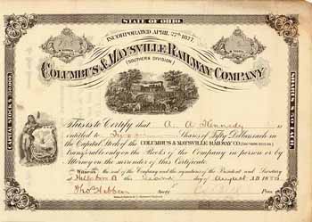 Columbus & Maysville Railway (Southern Division)