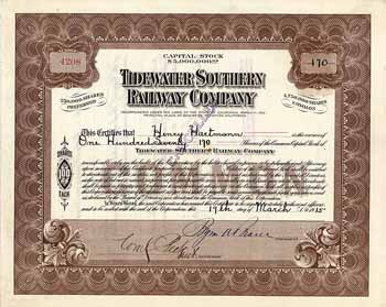 Tidewater Southern Railway Co.