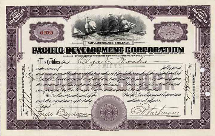 Pacific Development Corp.