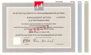eff-eff Fritz Fuss GmbH & Co. KGaA (3 Stücke)