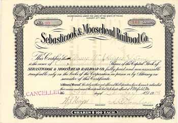 Sebasticook & Moosehead Railroad