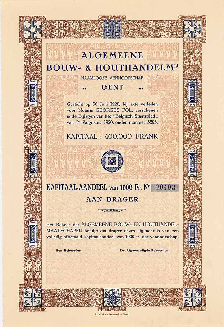 Algemeene Bouw- & Houthandelem N.V.