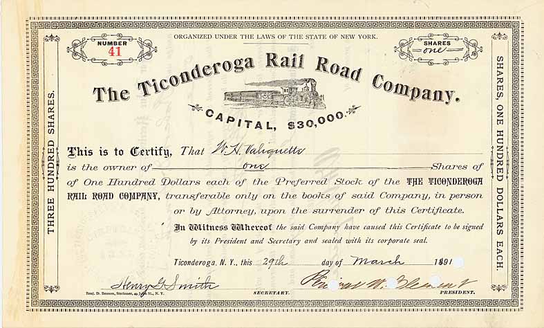 Ticonderoga Railroad