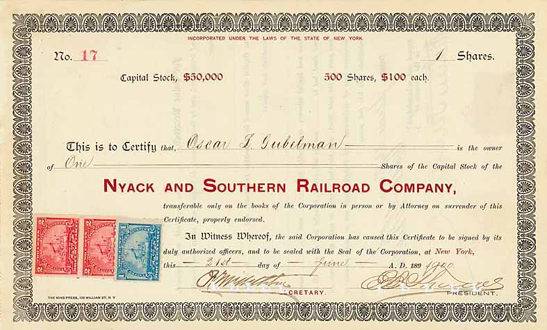 Nyack & Southern Railroad
