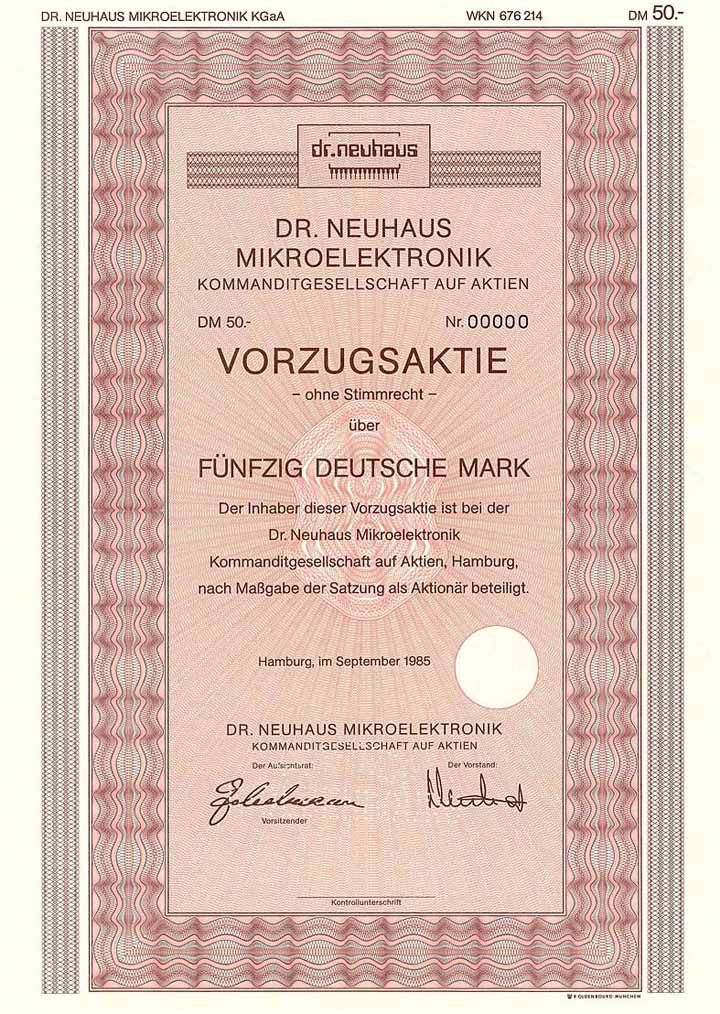 Dr. Neuhaus Mikroelektronik KGaA