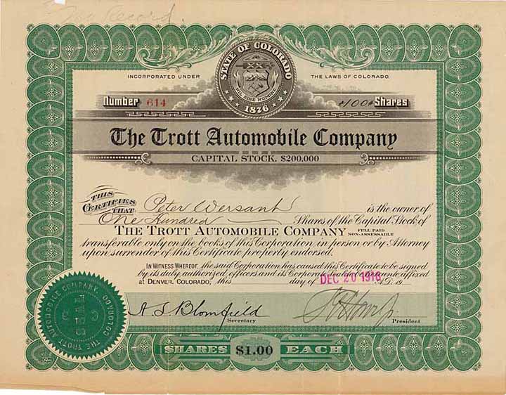 Trott Automobile Co.